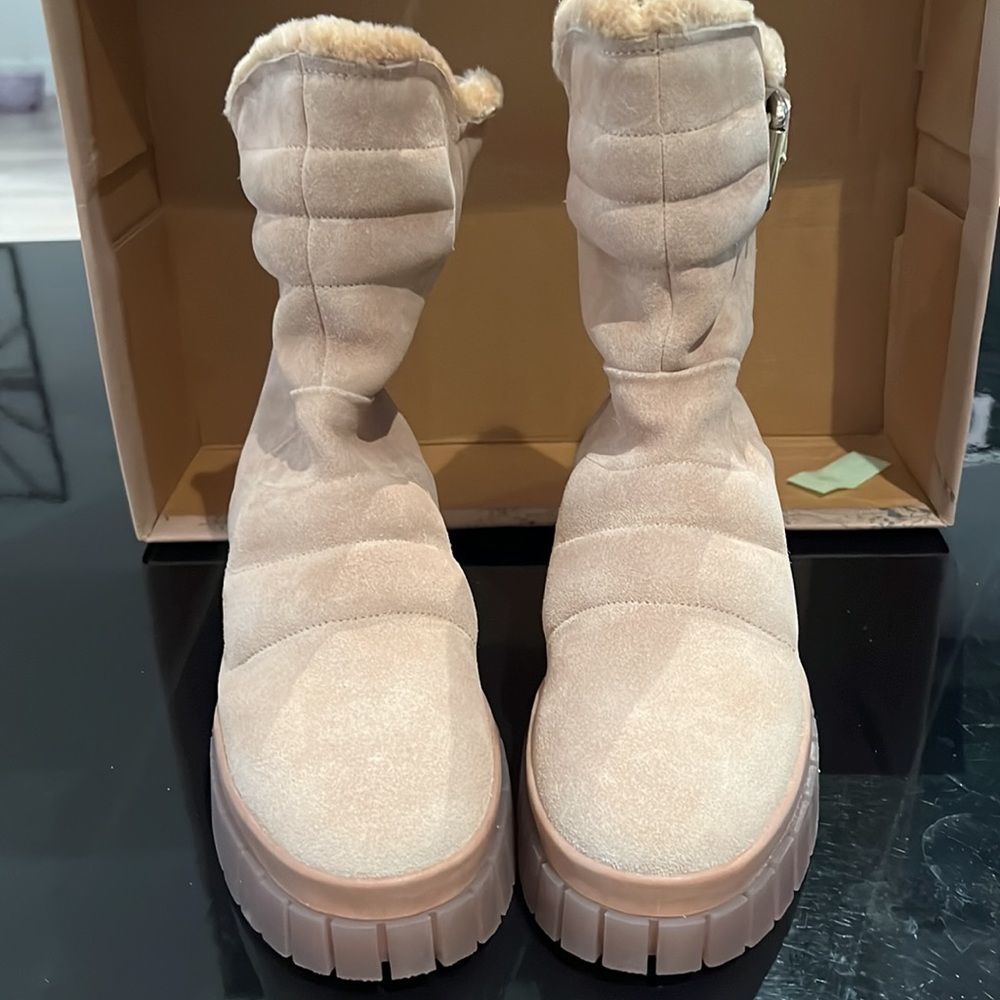 NWT Free People Fable Faux Fur Lined Boot 38.5 - Picture 8 of 13